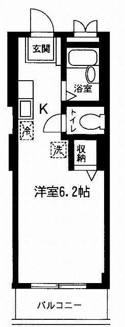 ハイム大山の間取り