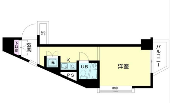 日神パレステージ市川の間取り