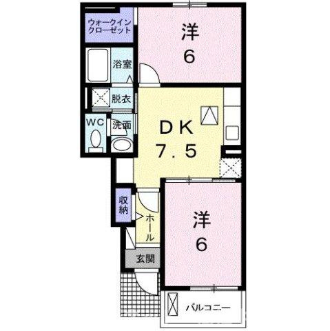 【間取り】 | クレストールＫⅢ
