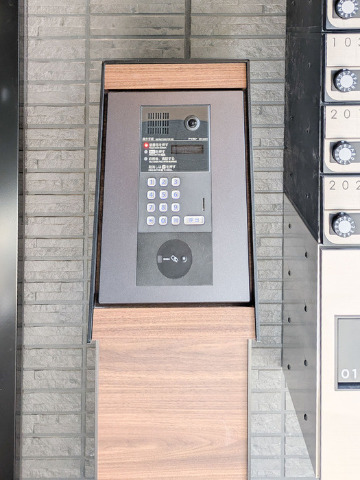 府中市若松町１丁目のアパートのセキュリティ