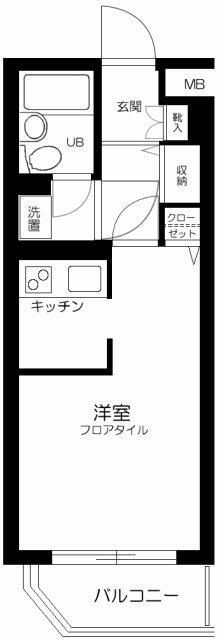 コスモ千早町の間取り