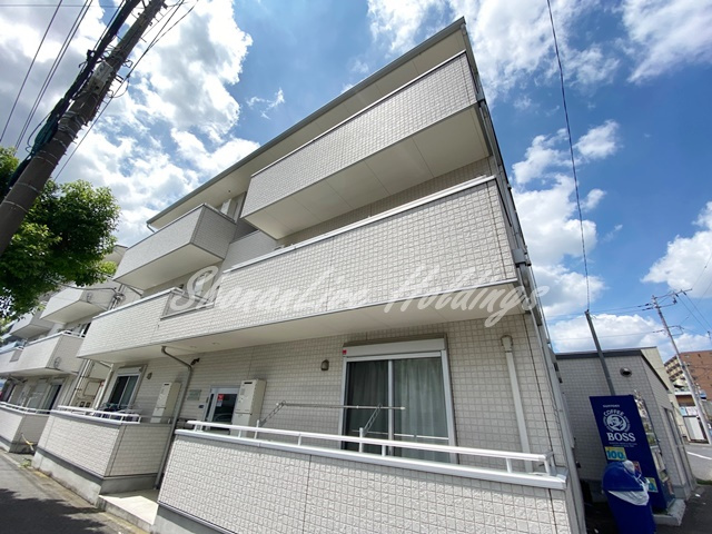 大和市深見西２丁目のアパートの外観