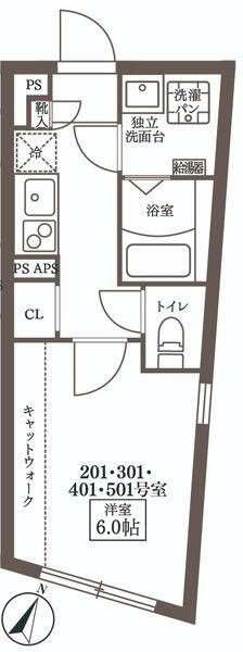 ＣＯＣＯＣＵＢＥ大泉学園の間取り