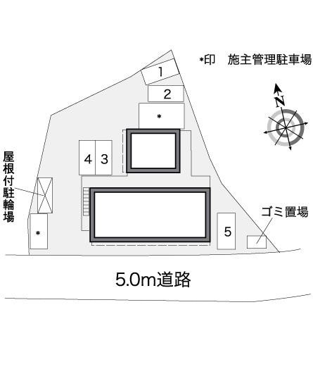 【区画図】 | レオパレスフラッツスクエアⅡ | 画像10