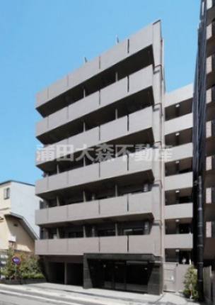ルーブル西蒲田弐番館の外観|2010年8月築　RC鉄筋コンクリート造地上8階建て1K～2DK総戸数50戸の人気分譲賃貸マンション　JR京浜東北線窯滝も徒歩圏内の東京都大田区東矢口3丁目　東急池上線蓮沼駅最寄り
