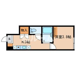 練馬区桜台１丁目のアパートの間取り