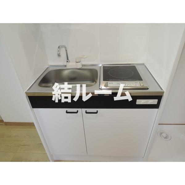 練馬区桜台１丁目のアパートのキッチン