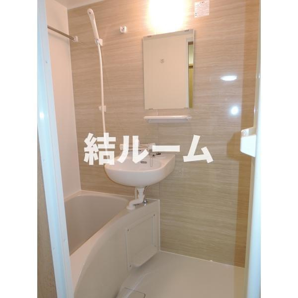 練馬区桜台１丁目のアパートの浴室