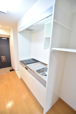大阪市都島区都島北通２丁目の賃貸マンションのキッチン