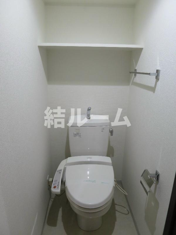 板橋区仲町の賃貸マンションのトイレ