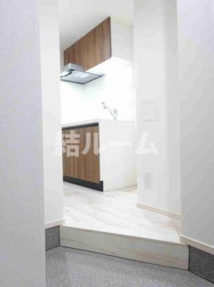 板橋区中台２丁目の賃貸マンションの玄関