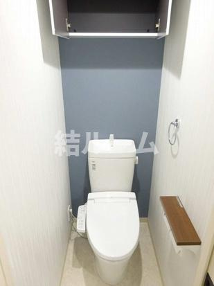 板橋区中台２丁目の賃貸マンションのトイレ