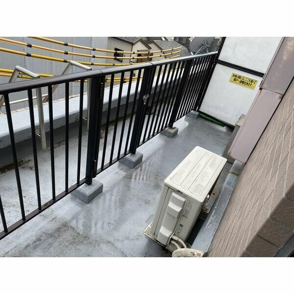 カテリーナ市ヶ谷のバルコニー