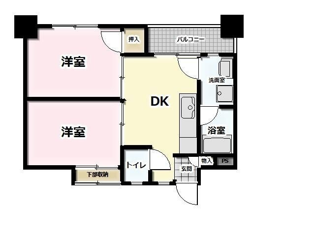 ベルメゾンリモーネの間取り