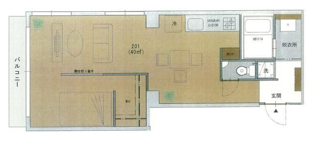 ＬＡ　ＶＩＴＡの間取り