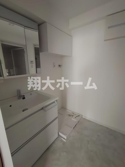 上野北ビューハイツの洗面所