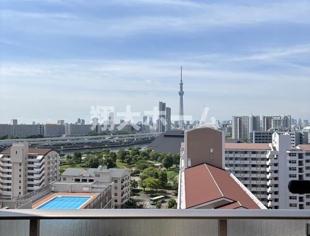ベリスタ都立汐入公園の展望