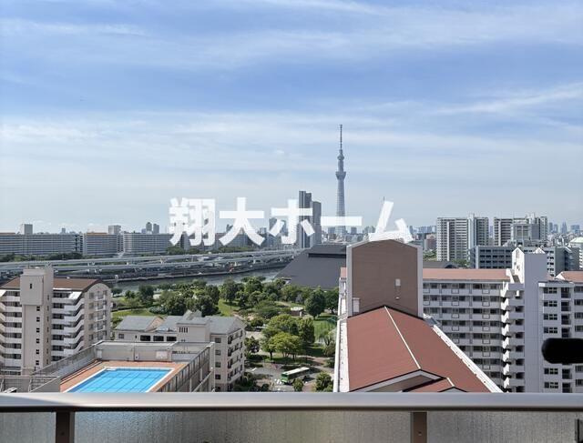 ベリスタ都立汐入公園の展望