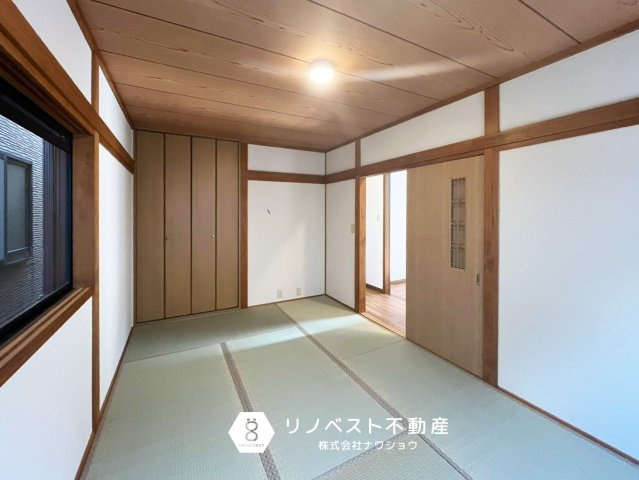 東大阪市南上小阪の和室|約7.5帖の和室♪
客間としておすすめ◎布団収納ができる押入れ付き◎