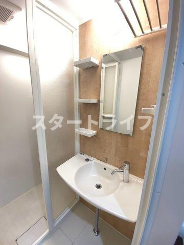 大阪市淀川区宮原１丁目の賃貸マンションの洗面所