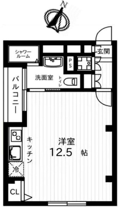 巣鴨コーポラスの間取り