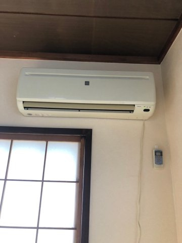 北川店舗の設備|和室エアコン（付帯ではありません）