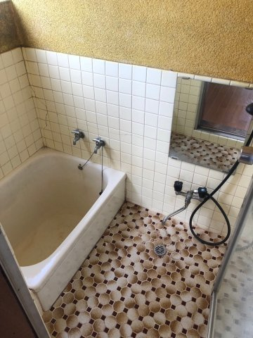 北川店舗の浴室|基本は使用不可。利用希望の際は別途相談。