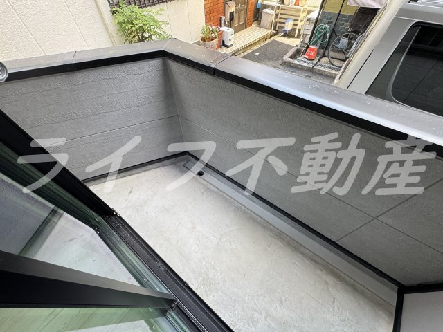 Sierra深江南のバルコニー|陽当たり良好なバルコニーです