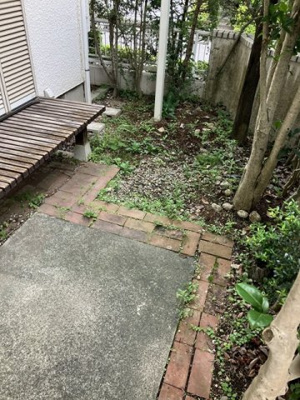 【庭】 | 向原1丁目戸建 | 南西向きの専用庭です！お庭でゆったり過ごしたり、ガーデニングなども楽しめますね♪
