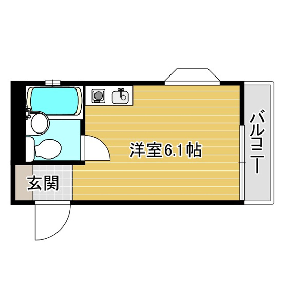 【間取り】 | 花の希ハイツ
