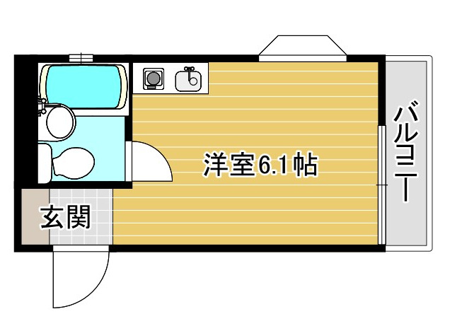 【間取り】 | 花の希ハイツ