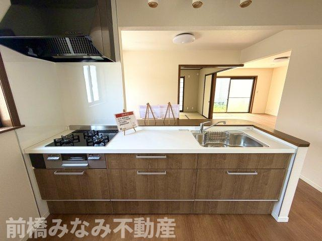 【中古】高崎市新町　４LDK＋Sのキッチン|お料理しやすいキッチンです