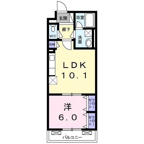 パラッツオ　入倉の間取り