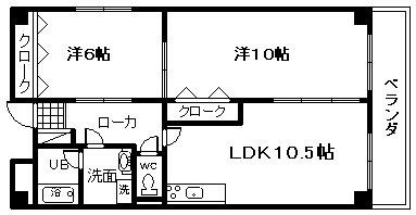 【間取り】 | ハイツ・イシカワ