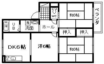 【間取り】 | リバーサイドシティ麻生川