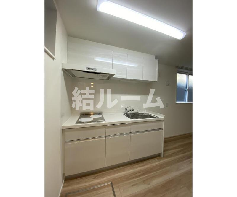 練馬区小竹町２丁目のアパートのキッチン
