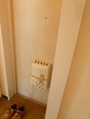 ベルトピア立川Ⅱの玄関