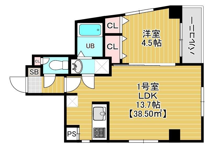 The House minowaの間取り
