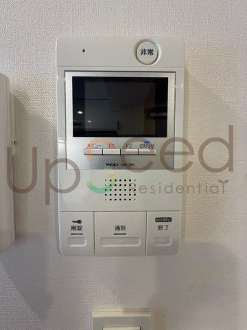 PASEO白山Ⅱのセキュリティ|モニター付きインターホンでセキュリティ安心