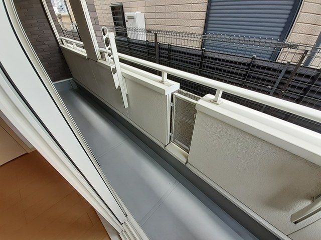 レジデンス武庫川のバルコニー