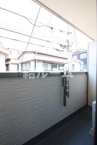 豊島区上池袋２丁目のアパートのバルコニー