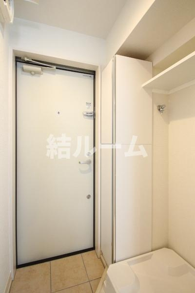 豊島区上池袋２丁目のアパートの玄関