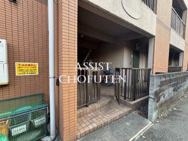 カサブルーノのエントランス
