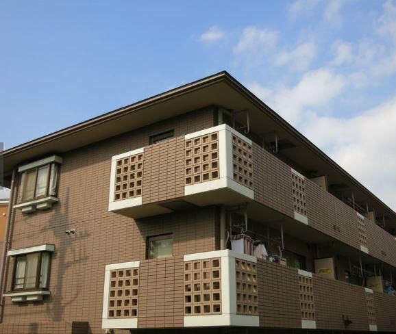 綴マンションの外観