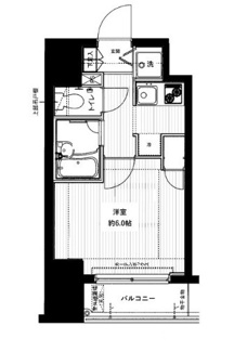 【間取り】 | ドルチェ日本橋浜町壱番館 | 間取りです。