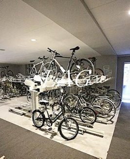 【その他共用部分】 | グランドガーラ銀座 | 駐輪場です。