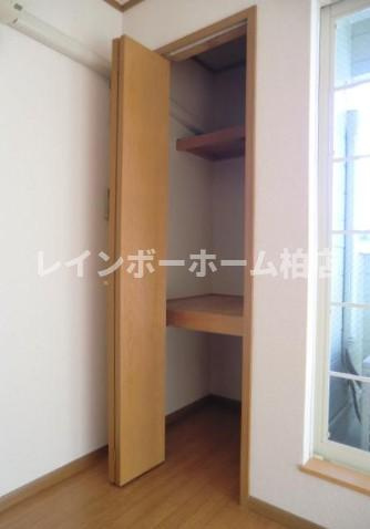特典：仲介手数料が無料です!!の収納|専用の収納スペースです