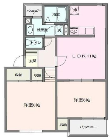 特典：仲介手数料が無料です!!の間取り