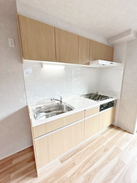 鎌倉市佐助１丁目のアパートのキッチン