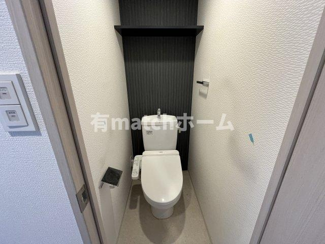 エスリードレジデンス都島シティフロントのトイレ|(参考)同マンション反転間取り他部屋の写真